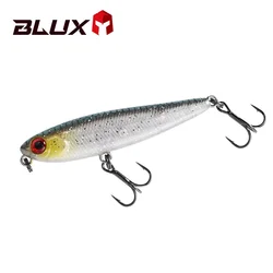 BLUX PUPPY-señuelo de pesca de superficie, 55mm, 3,8g, palo de lápiz Artificial, lubina de agua dulce, andador de plástico, equipo de cebo duro para perro