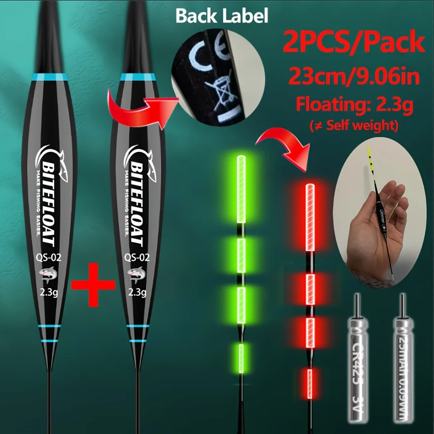 Flotador luminoso Bite Float para pesca nocturna en roca - imagen 4