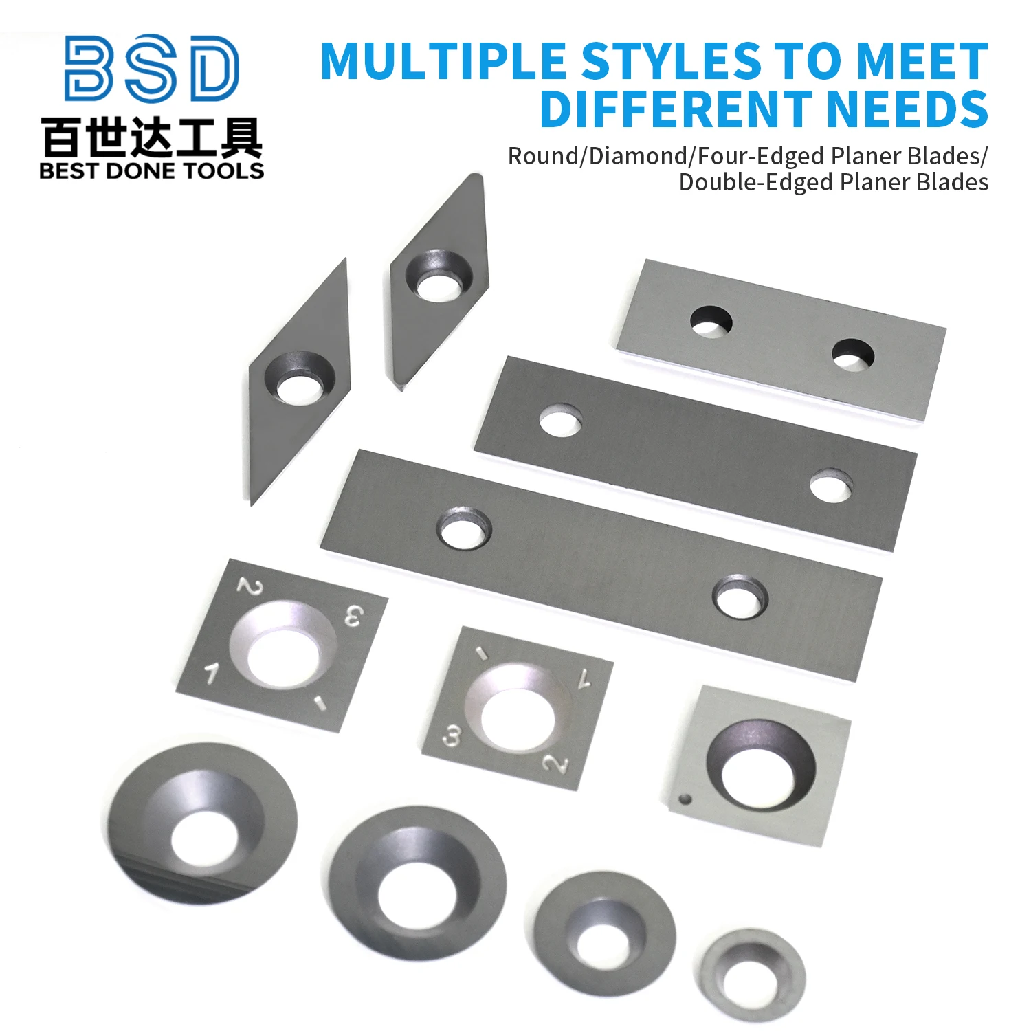 Insertos reversibles de carburo para madera – 30° y 35° con tornillos - imagen 4