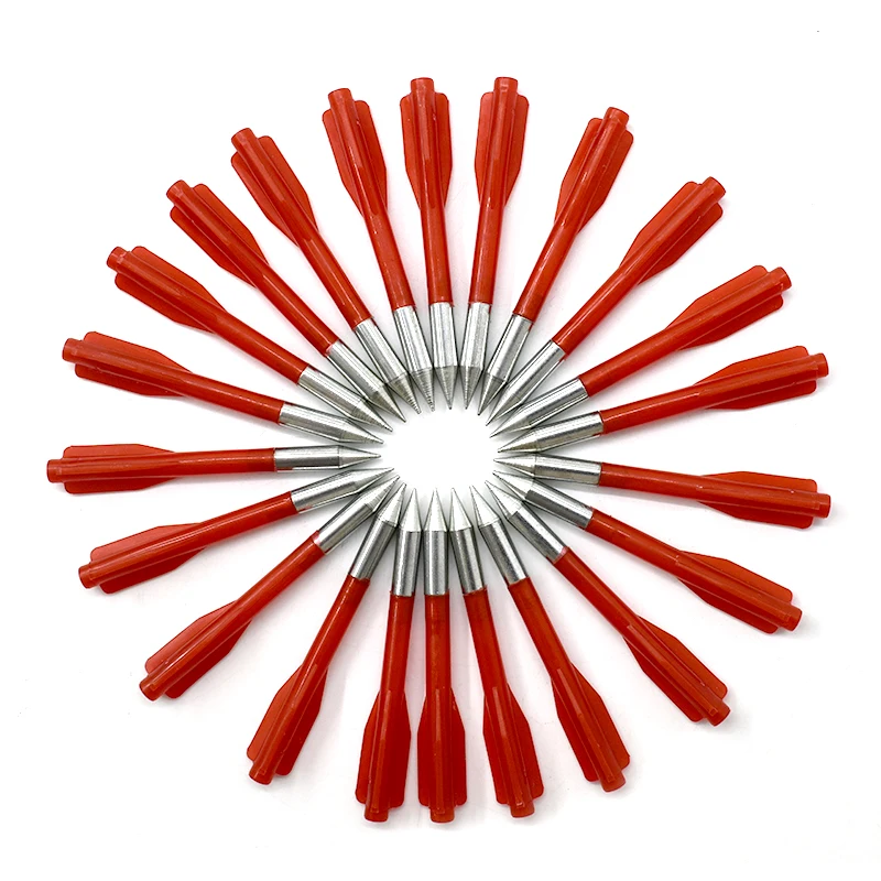 Flechas de acero de aluminio, accesorios de tiro, herramientas de tiro con arco para caza al aire libre, pesca, recreación, 5/10/15 piezas - imagen 3