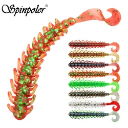 Señuelo Wriggler Spinpoler – Vinilo con patas swimbait doble color
