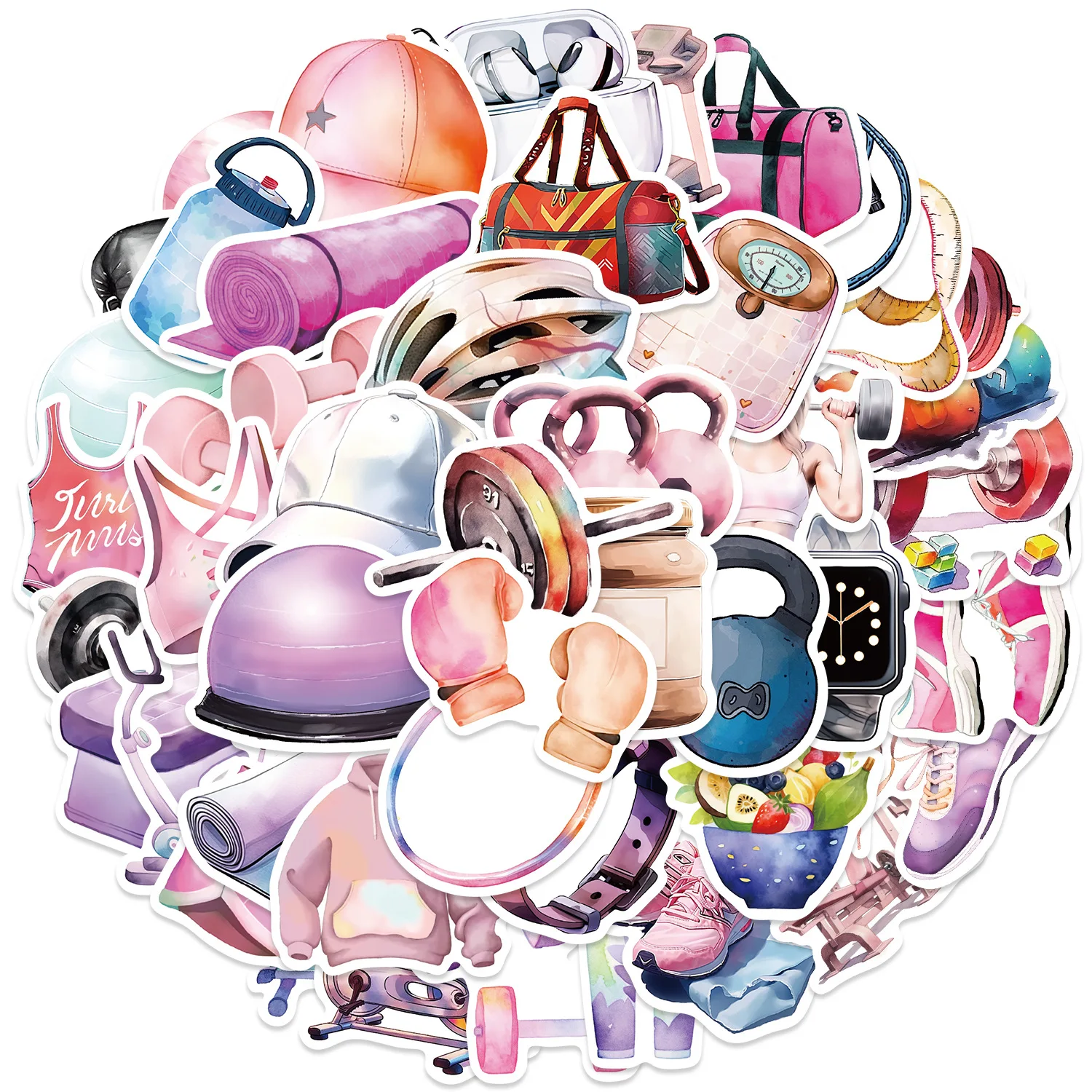 Pegatinas de grafiti de dibujos animados para niños, equipo deportivo de 50 piezas, para teléfono, guitarra, portátil, Notebook, Maleta, taza, impermeable, juguete - imagen 2