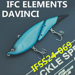 8138 19cm61.5g1PCS LURETV Elemento de cebo de correo directo de Japón Da Vinci 190 #   Arco Iris