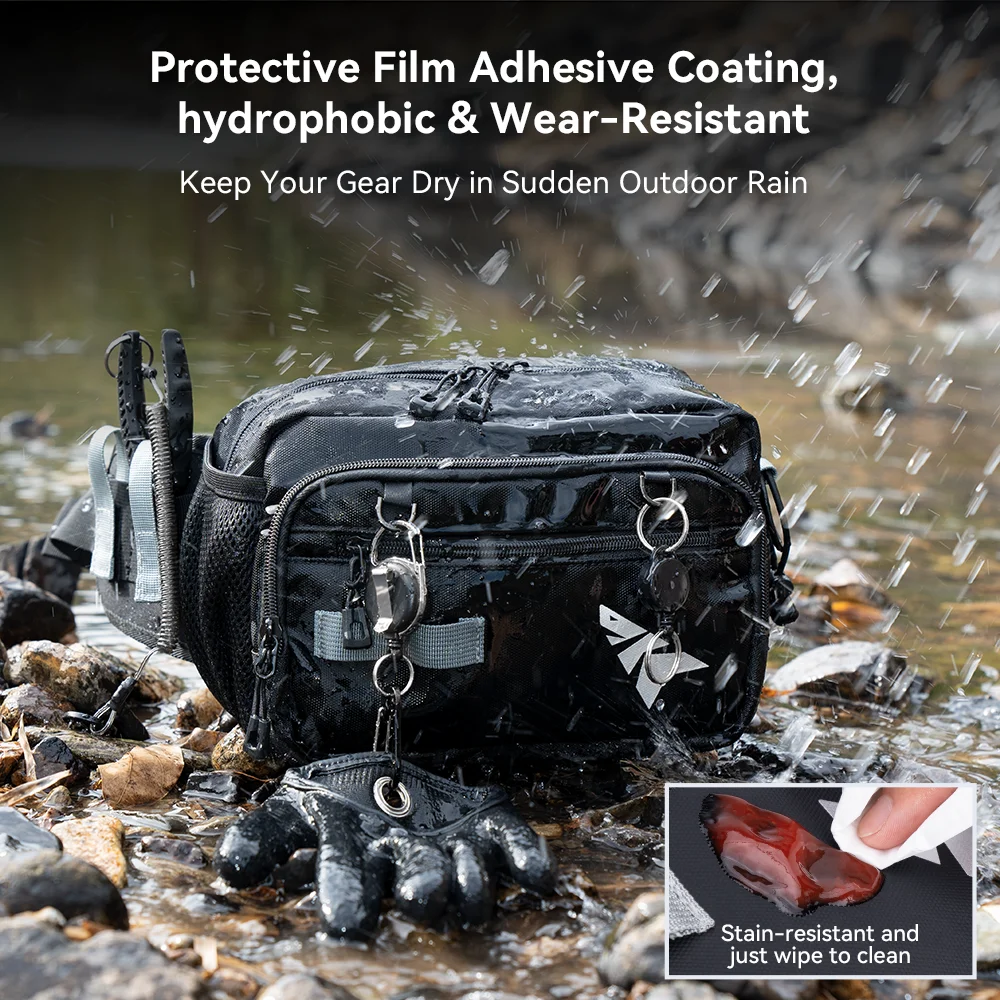Riñonera KastKing impermeable para pesca con cinturón ajustable - imagen 4