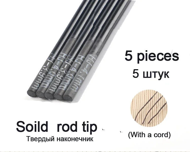 Soild rod tip X 5