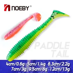 Noeby Swimbait vinilo con cola de paleta