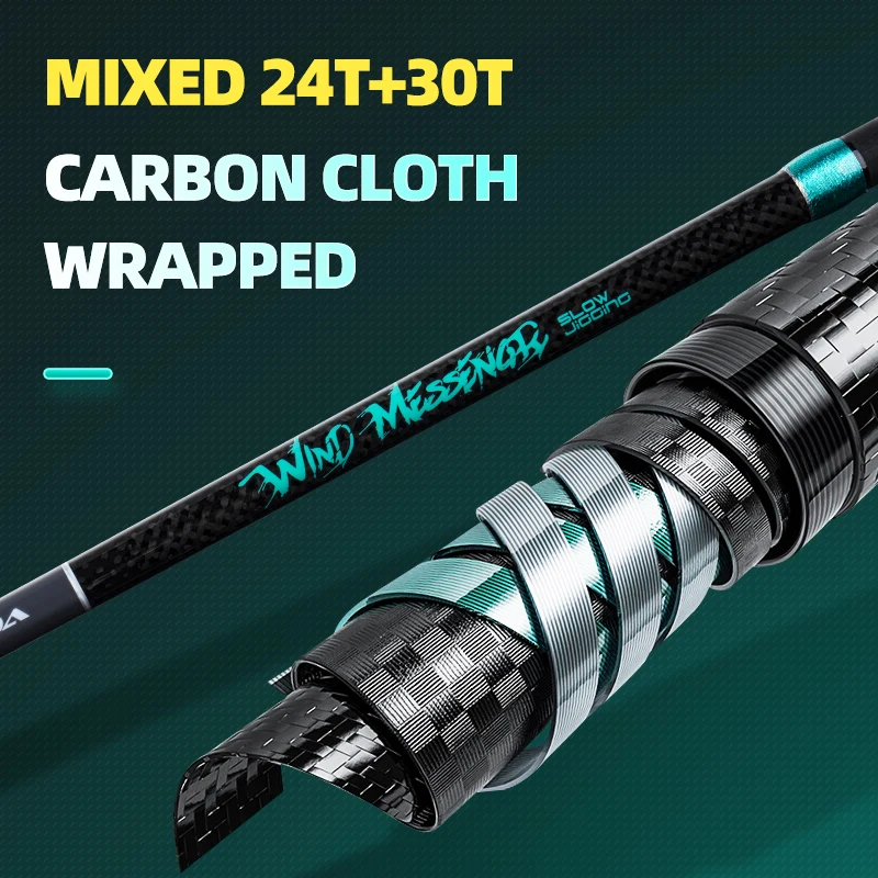 Caña Slow Jigging Ecooda EWMSJ III de Carbono – Estructura para mar - imagen 3