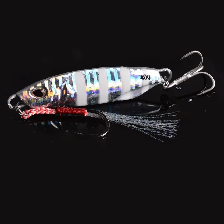 Jigs metálicos japoneses para jigging de lubina