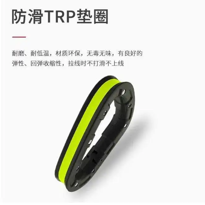 Nuevo extractor de Cable inferior colgante de carbono, extractor de Cable de pesca de mar, protección de sedal de pesca antideslizante, extractor de Cable de nailon, herramientas de pesca - imagen 4