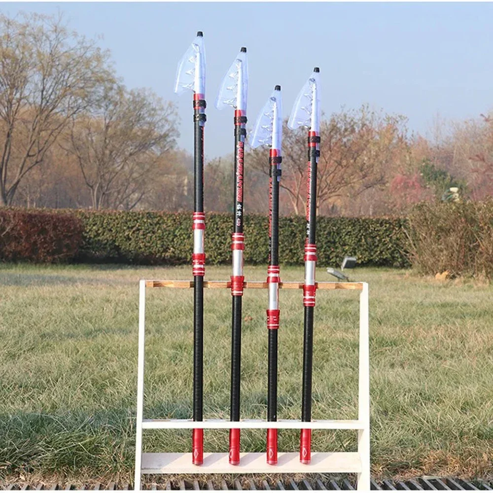 Caña de pescar de carbono de 2,1-4,5 M, 50kg por encima, caña de lanzamiento de larga distancia superdura, barco de mar telescópico, equipo de pesca de alta calidad - imagen 5