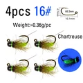 4pcs chartreuse 16