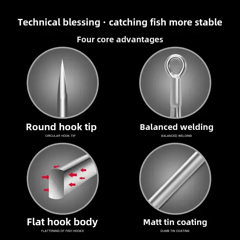 BKK-anzuelo con ancla de Triple garra, señuelo para pesca en el mar, estaño de púas reforzado ternario, anzuelo de tres garras de agua dulce, entretenimiento deportivo - imagen 2