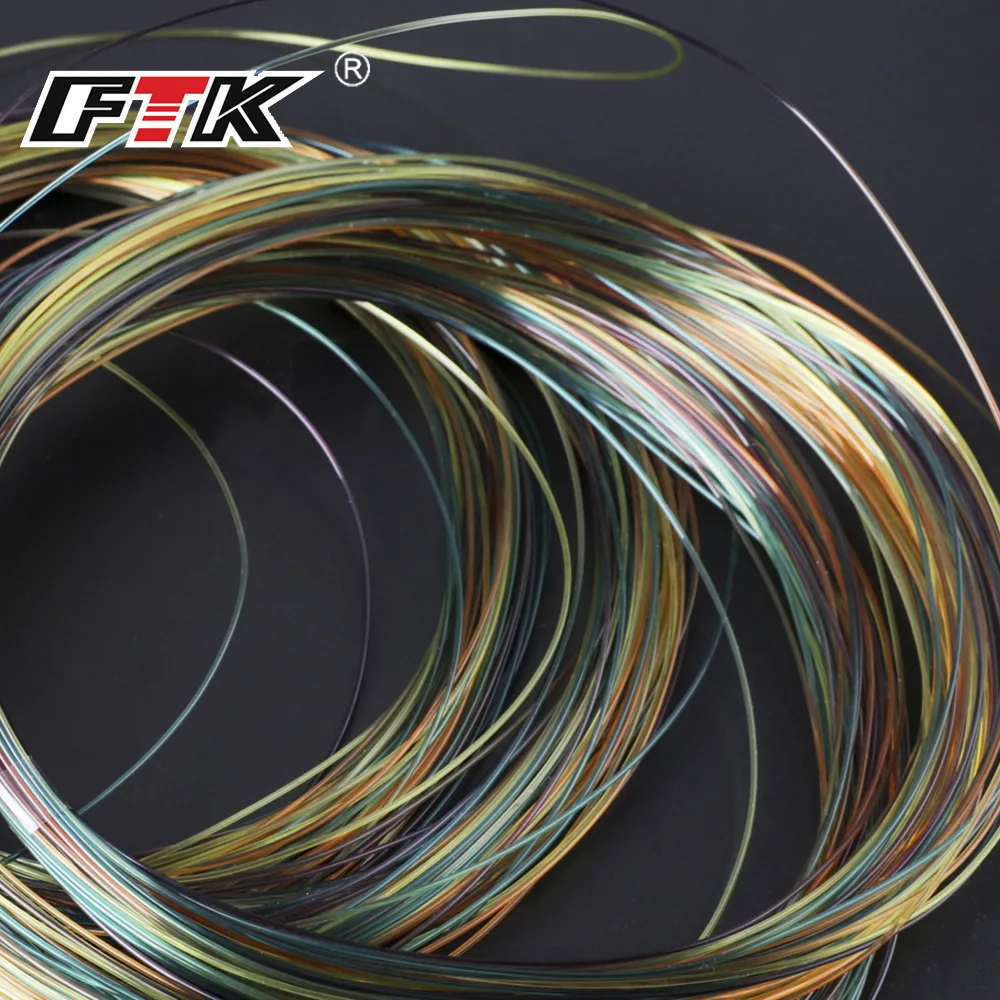FTK-sedal de pesca de nailon de 100M, monofilamento de Japón, multicolor, para carpa, lago, río, pesca en agua salada, 1 paquete - imagen 3