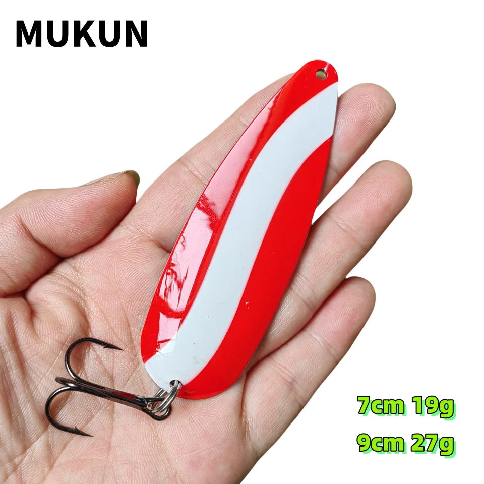 Cuchara giratoria Mukun 27g – Curricán para trucha y lubina - imagen 3
