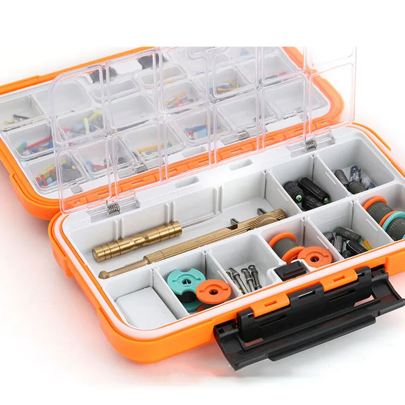 Caja de aparejos de pesca impermeable, accesorios de pesca, caja de almacenamiento de herramientas, señuelo de anzuelo, cajas de cebo falso para productos de pesca de carpa - imagen 5