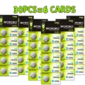 30PCS CR1632