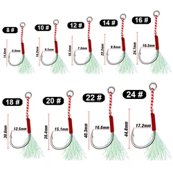 GOBAIT Anzuelo Assist Jigging Acero Carbono para Mar