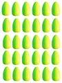30 x green yellow