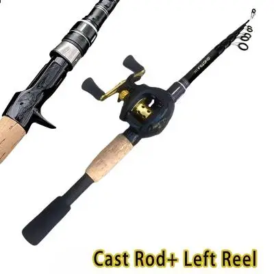 Cast Rod  Reel-Left