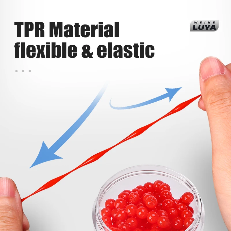 WEIHE1PC cebo blando flotante flotante en blance de agua el anzuelo - imagen 3