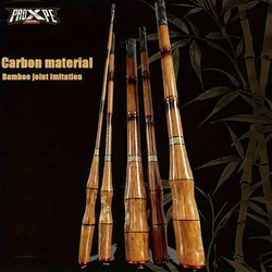 Caña Telescópica Fibra Carbono Carpfishing Ultraligera para Feeder
