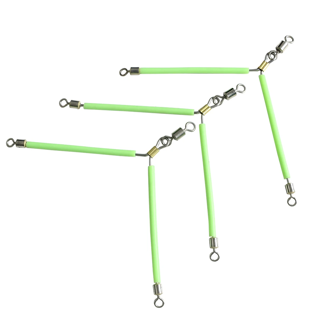 Equilibrio de pesca en el mar que brilla en la oscuridad, divisor de sublínea, ganchos divididos, ganchos de cuerda, juegos de sedal, herramientas de pesca con alambre, 3 uds. - imagen 5