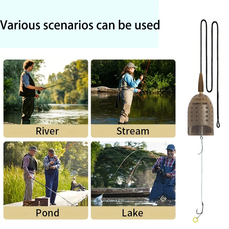 Kit Method Feeder Carpa con Leadcore y 8 Anzuelos - imagen 4