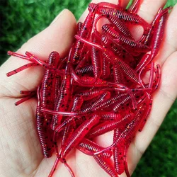 MUKUN Mini Señuelo vinilo cola de aguja para pesca de roca