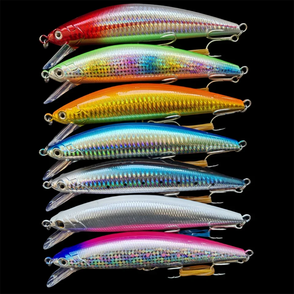 Señuelo pececillo hundidor de plástico duro 140mm 60g - imagen 3
