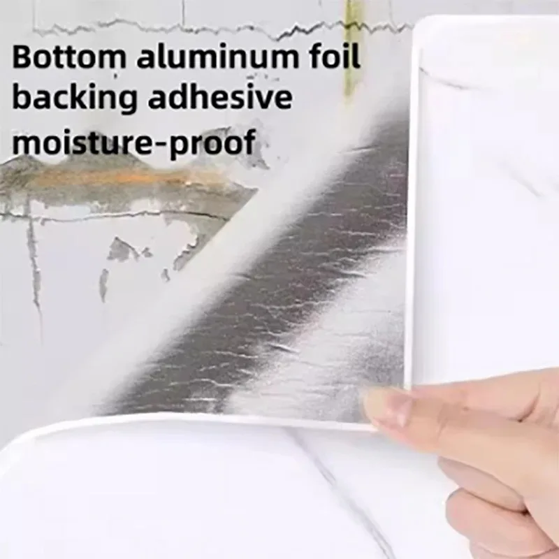 Papel pintado efecto mármol – Autoadhesivo espuma gruesa impermeable - imagen 3