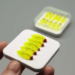 Moscas artificiales con vinilo blando para ninfas, trucha y salmón