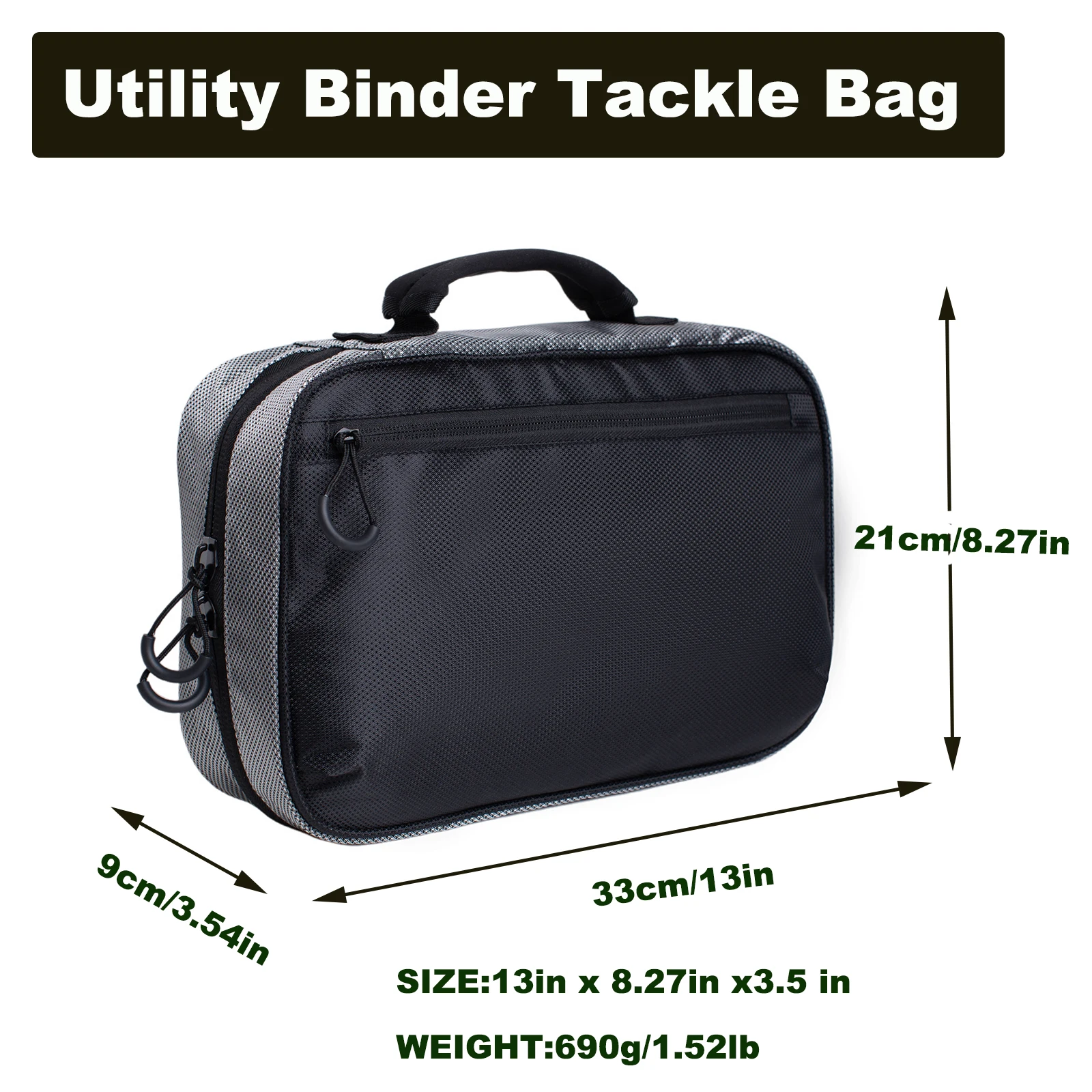 Kylebooker Binder para vinilos – Carpeta portaseñuelos de pesca - imagen 4