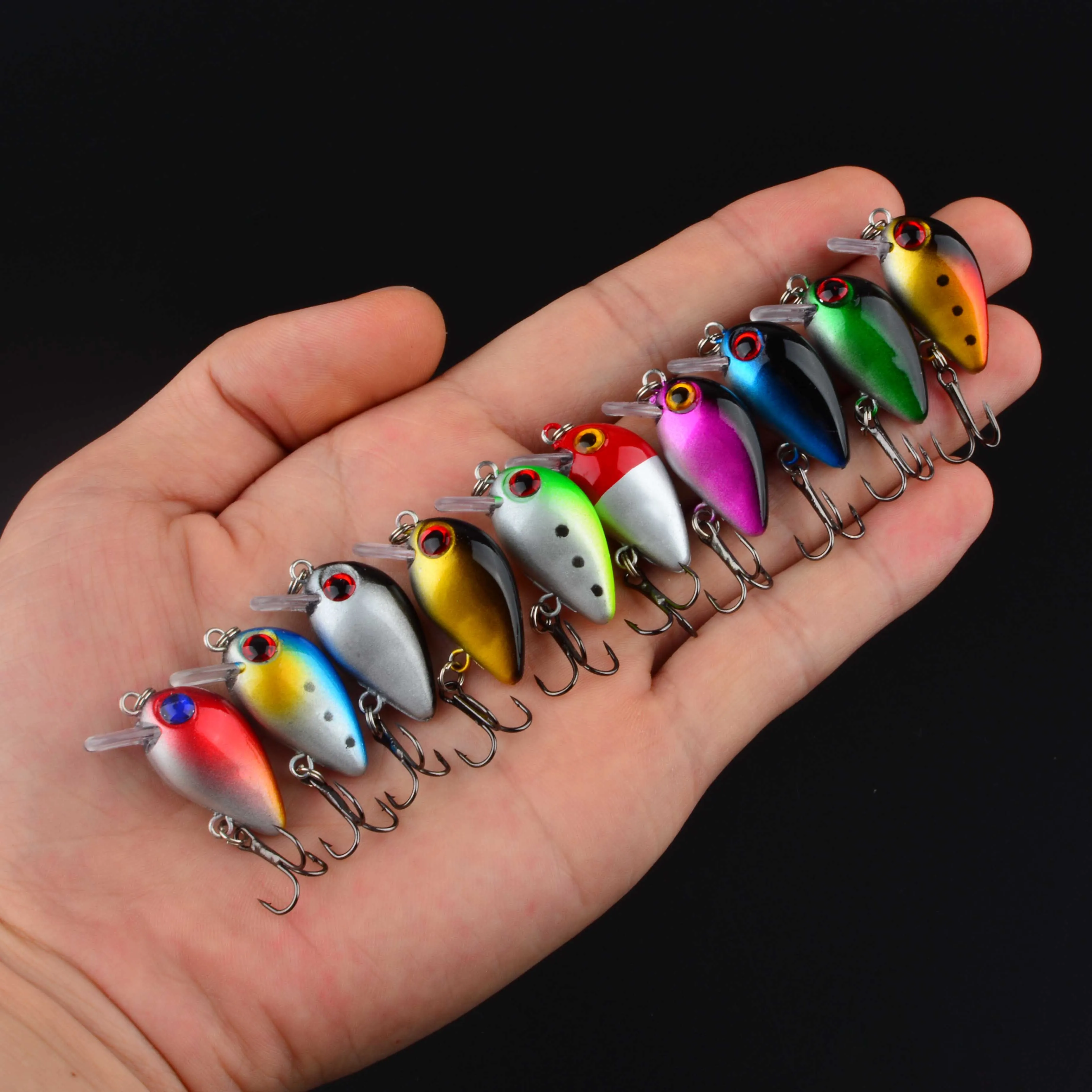 Crazy Wobbler Mini – Señuelo crankbait flotante para lubina - imagen 4
