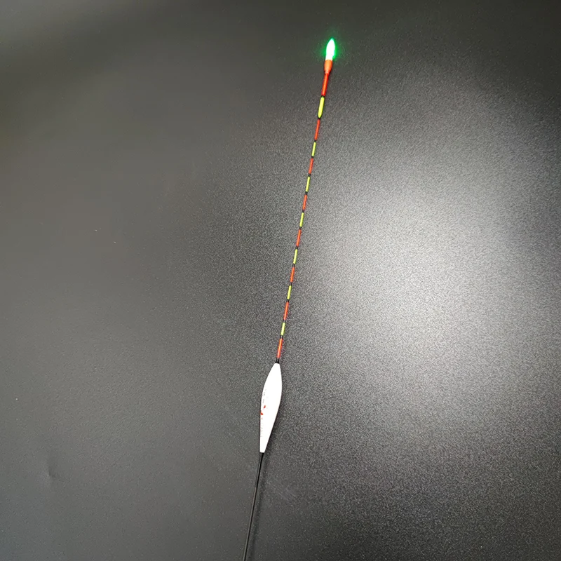 5 unids/lote palo de luz verde/rojo funciona con batería CR311 accesorio para flotadores luminosos aparejos de pesca ligeros A489 - imagen 2