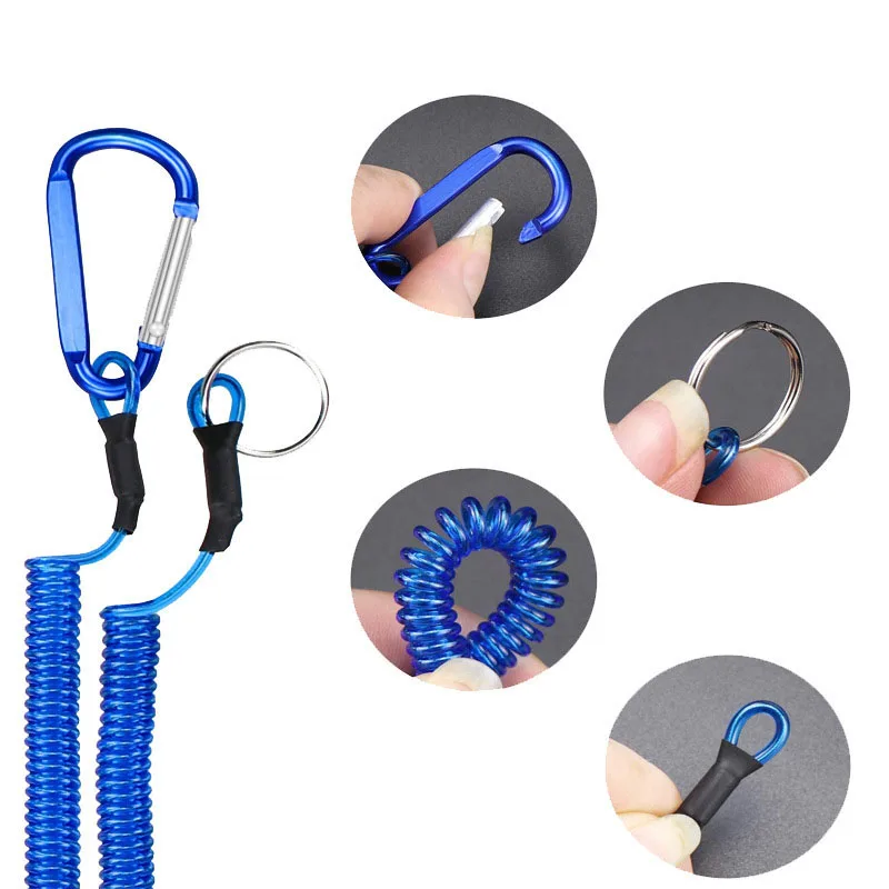 Cuerda antipérdida de pesca magnética, accesorios de herramientas de pesca de carpa, artículos de pesca al aire libre, hebilla portátil magnética fuerte de liberación rápida - imagen 5