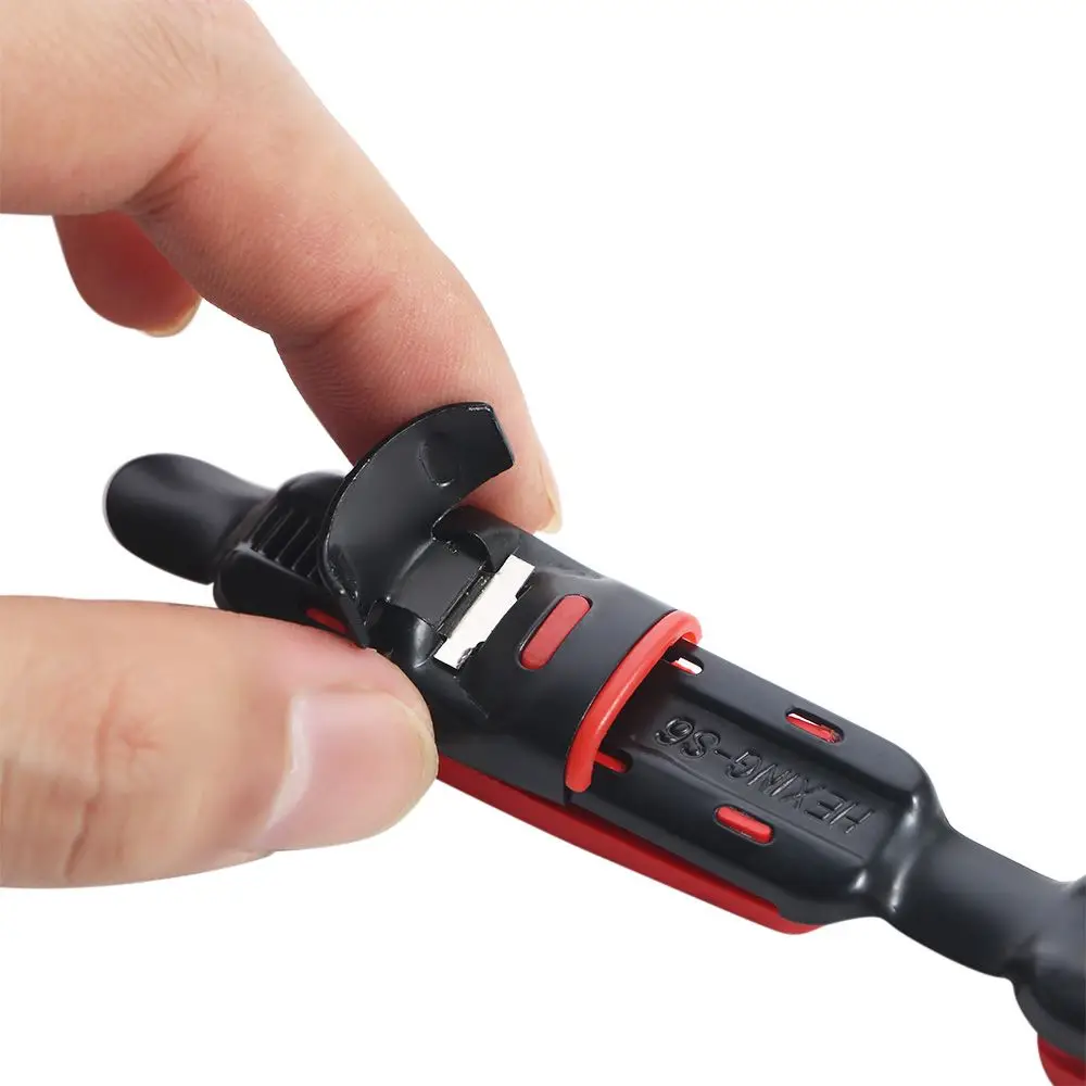 Asiento de rueda de equipo de pesca, soporte de carrete de Metal ajustable, Clip para caña de pescar, mango de caña de pescar, asiento de carrete de pesca, cubierta de asiento de carrete - imagen 5