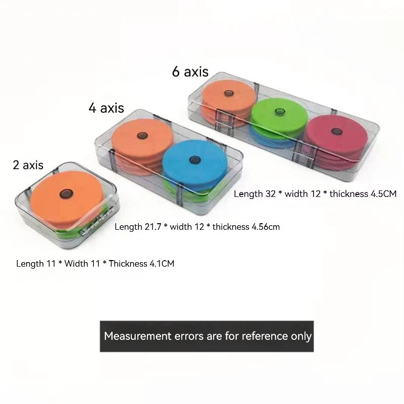 Carretes de almacenamiento de sedal de pesca de 10cm, tabla de bobinado de espuma EVA, equipo de pesca con mosca con caja para accesorios organizadores - imagen 2
