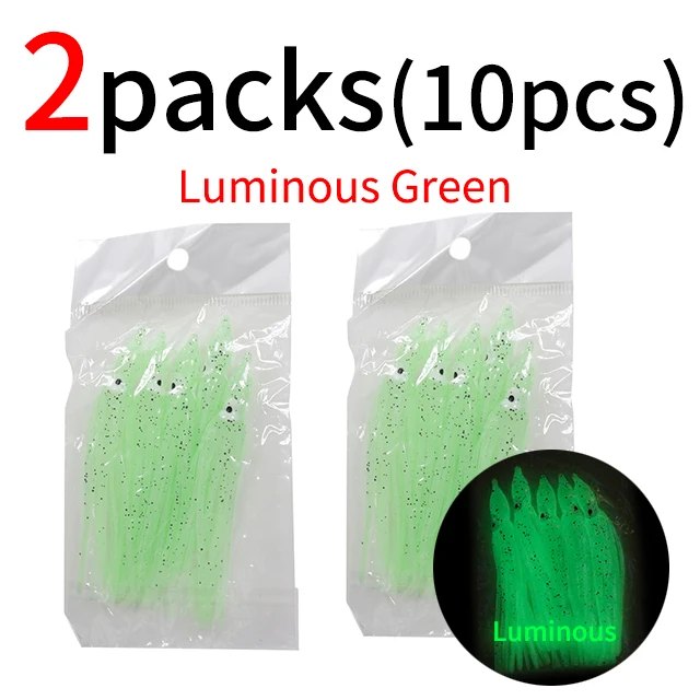 10pcs green lumo