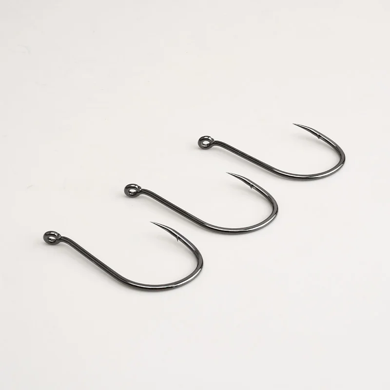 TEASER 10 unids/bolsa 201105 anzuelo de pesca con púas Jigging de alto carbono 4/0 5/0 6/0 7/0 8/0 anzuelos de pesca con pico de pulpo de agua salada - imagen 3