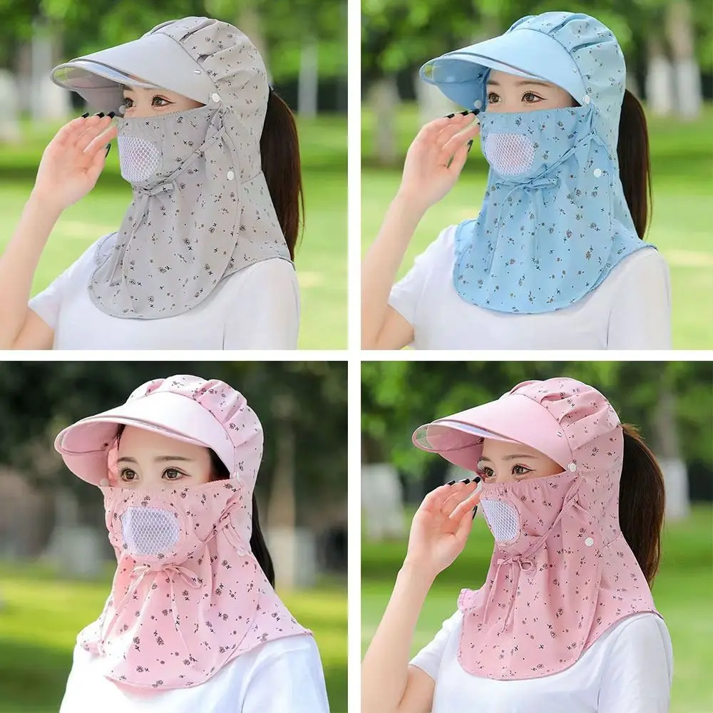 Gorra de béisbol con visera ancha para mujer, gorro transpirable con protección UV, parasol, Playa - imagen 2