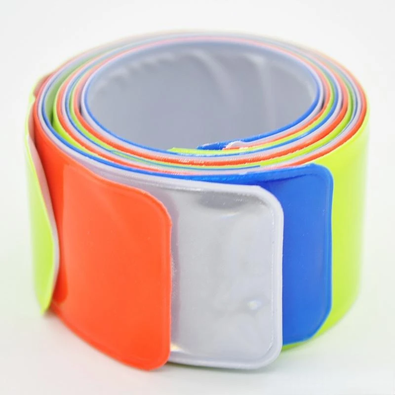 Pantalones reflectantes para bicicleta de montaña, tira reflectante de advertencia de seguridad, 40x3CM - imagen 4