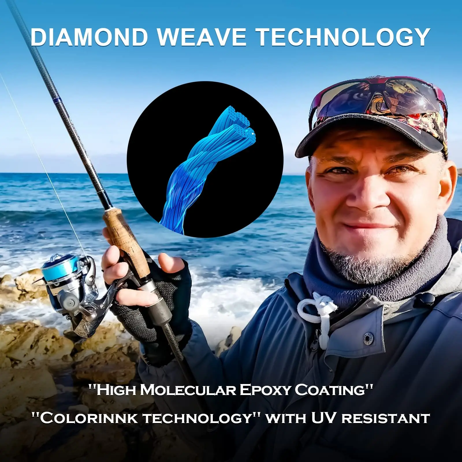 ZUKIBO 300M 500M 1000M PE Braided Fishing Line Super Strong Japan Multifilament Sea Fishing Line 4LB-65LB Carp Line Trout Line - imagen 2