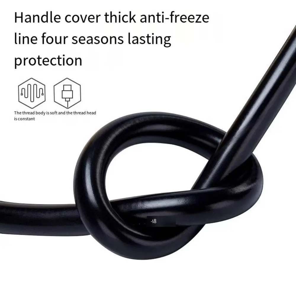 Calentador de manillar de motocicleta con Control de 3 engranajes, protección cálida, empuñaduras de calefacción eléctrica, ajustables, antideslizantes - imagen 3