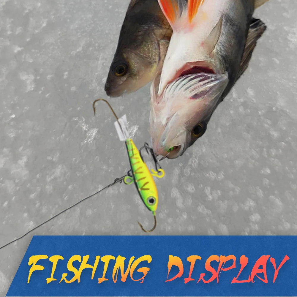 Hunthouse Señuelo de Hielo VIB – Cuchara Jigging Lenta Lubina - imagen 5