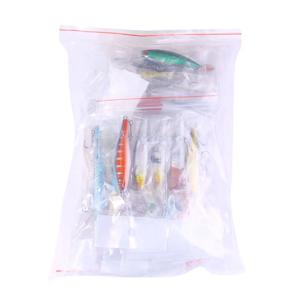 Señuelos Minnow artificiales – Crankbaits para lubina, lucio y perca - imagen 5