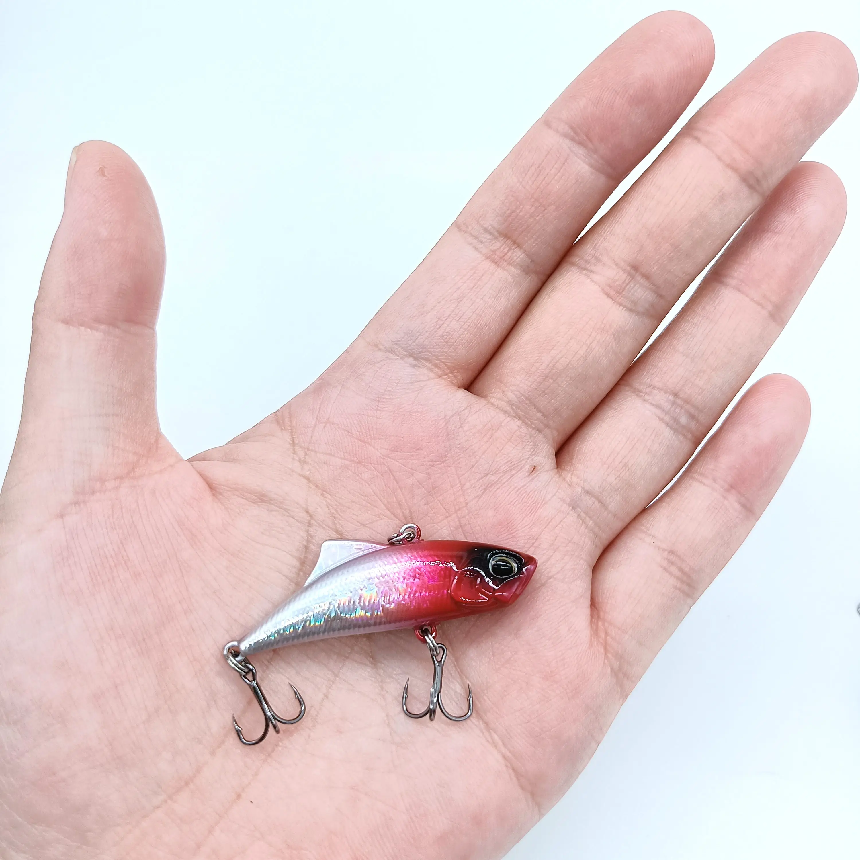 DUODUOYU 1 Uds nuevas Señuelos de pesca VIB hundidos 5,5g/50mm lápiz biónico de plástico cebo duro Crankbait Mini Wobblers aparejos de pesca - imagen 3