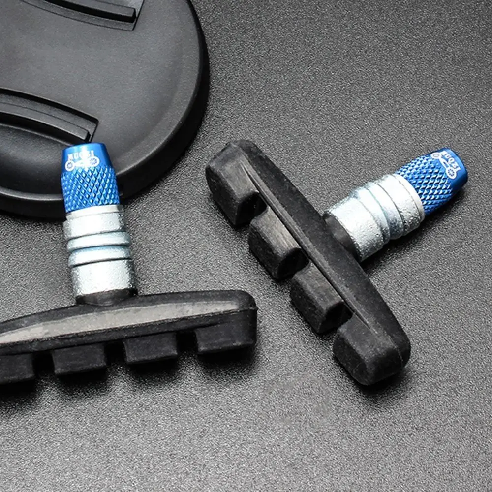 4 Uds M6 bicicleta V pastillas de freno tuerca ligera CNC corte bloques de freno de bicicleta tuerca a prueba de óxido resistente al desgaste perno de pastilla de freno - imagen 4