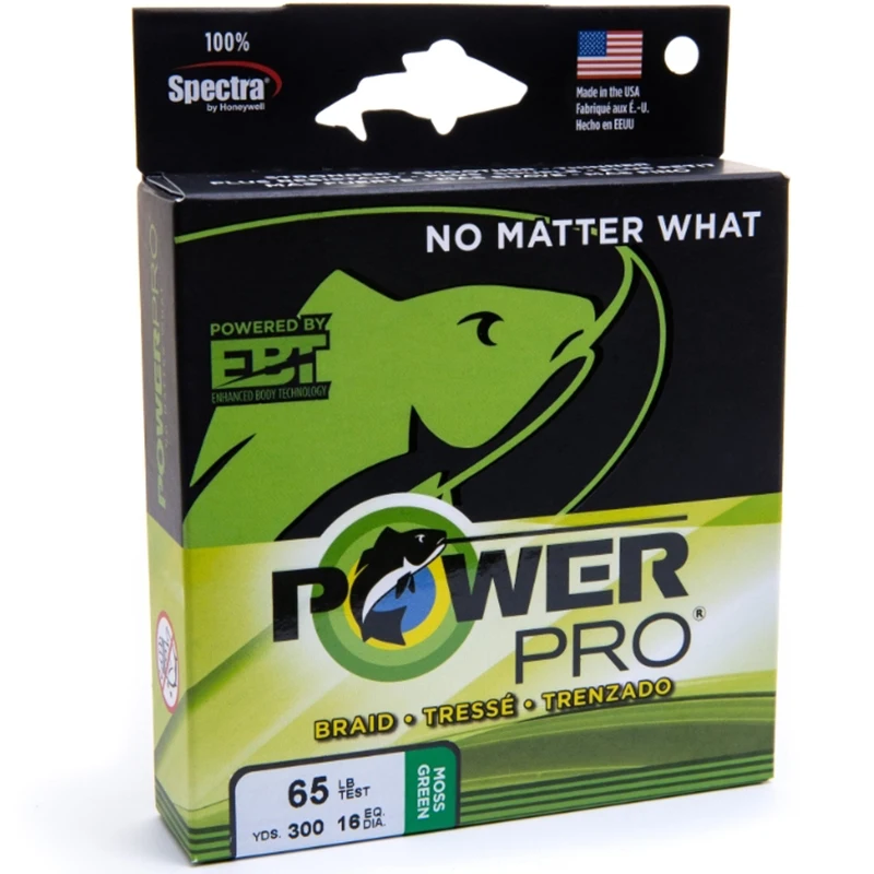 Original POWER PRO SSV2 8 Strands 300Yds Braided Spectra Fishing Line 10lb ~ 80lb USA PE Multifilament Braid Line PESCA