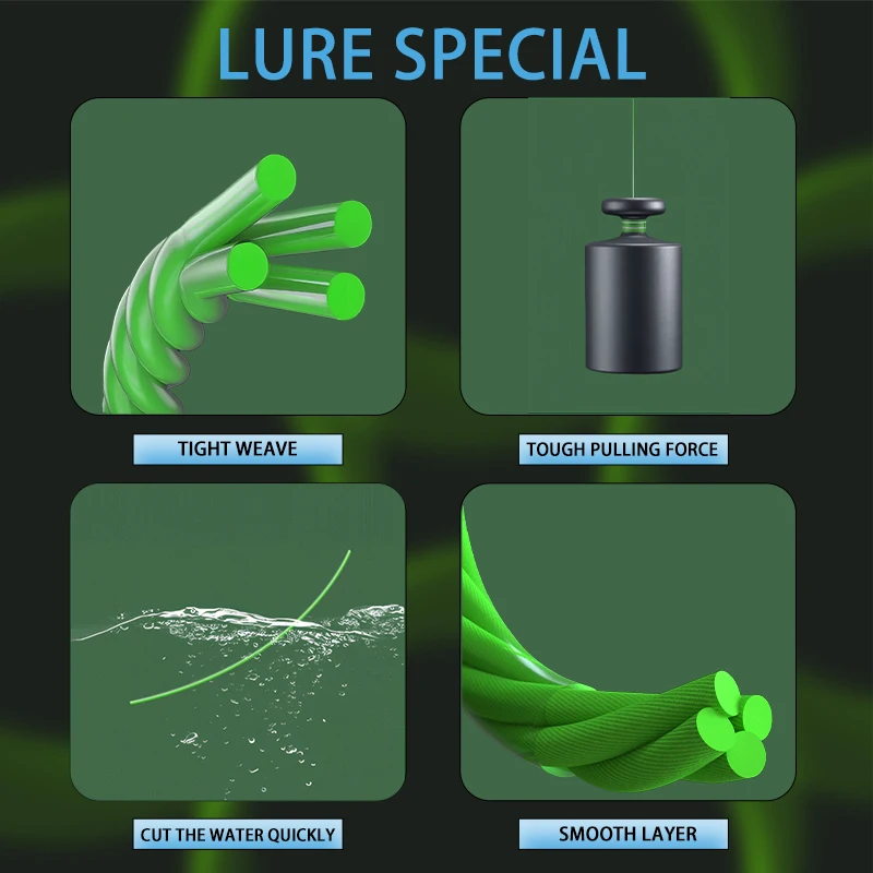 2025 nuevo YGKX4 hebras llegada Japón actualización Original Micro 4 trenzado 150 m/200 m hilo de pescar multifilamento línea de PE de alta resistencia - imagen 3