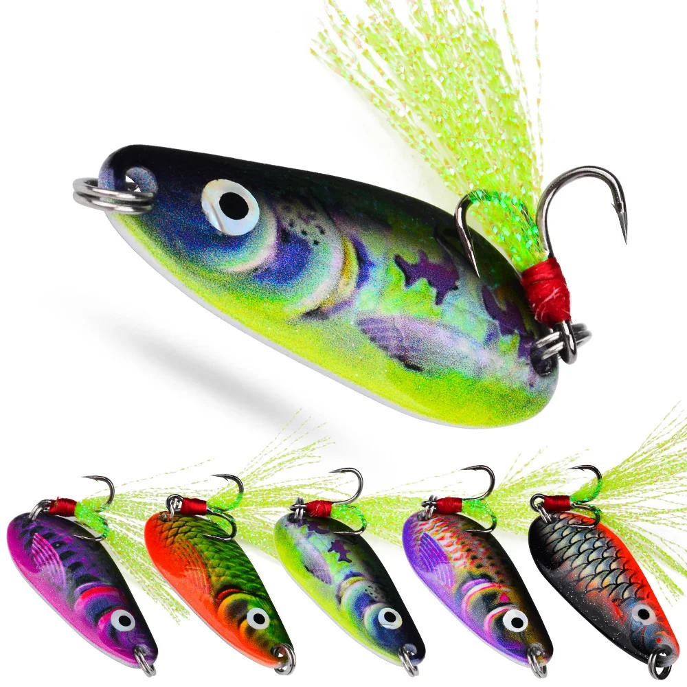 Señuelo de metal VIB 11 g para lubina en agua salada